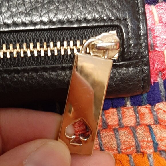 Kate Spade BLACK Purse WITH Matching Wallet SET - Picture 11 of 14